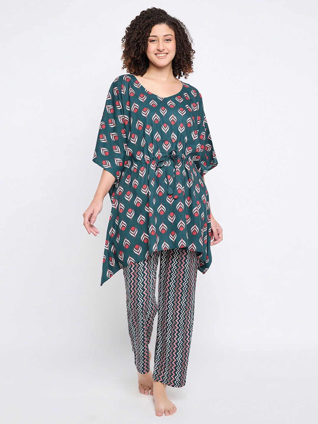 Clovia Women Printed Night suit-picture-18