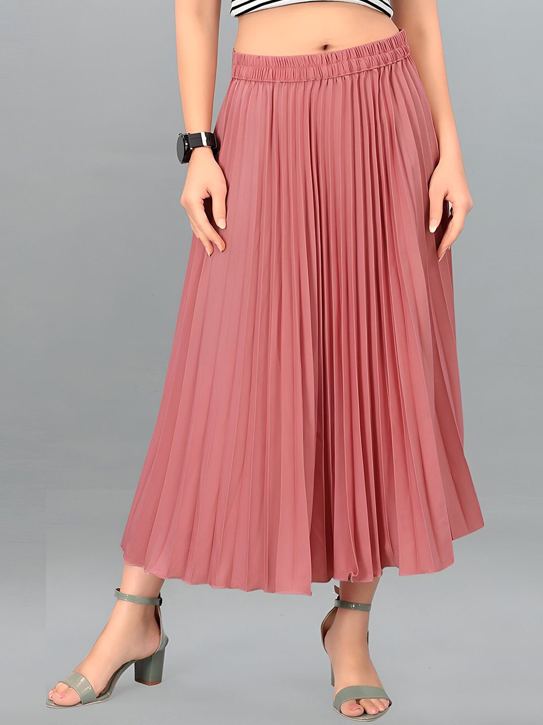 OTABU Pleated Midi Skirt-picture-26
