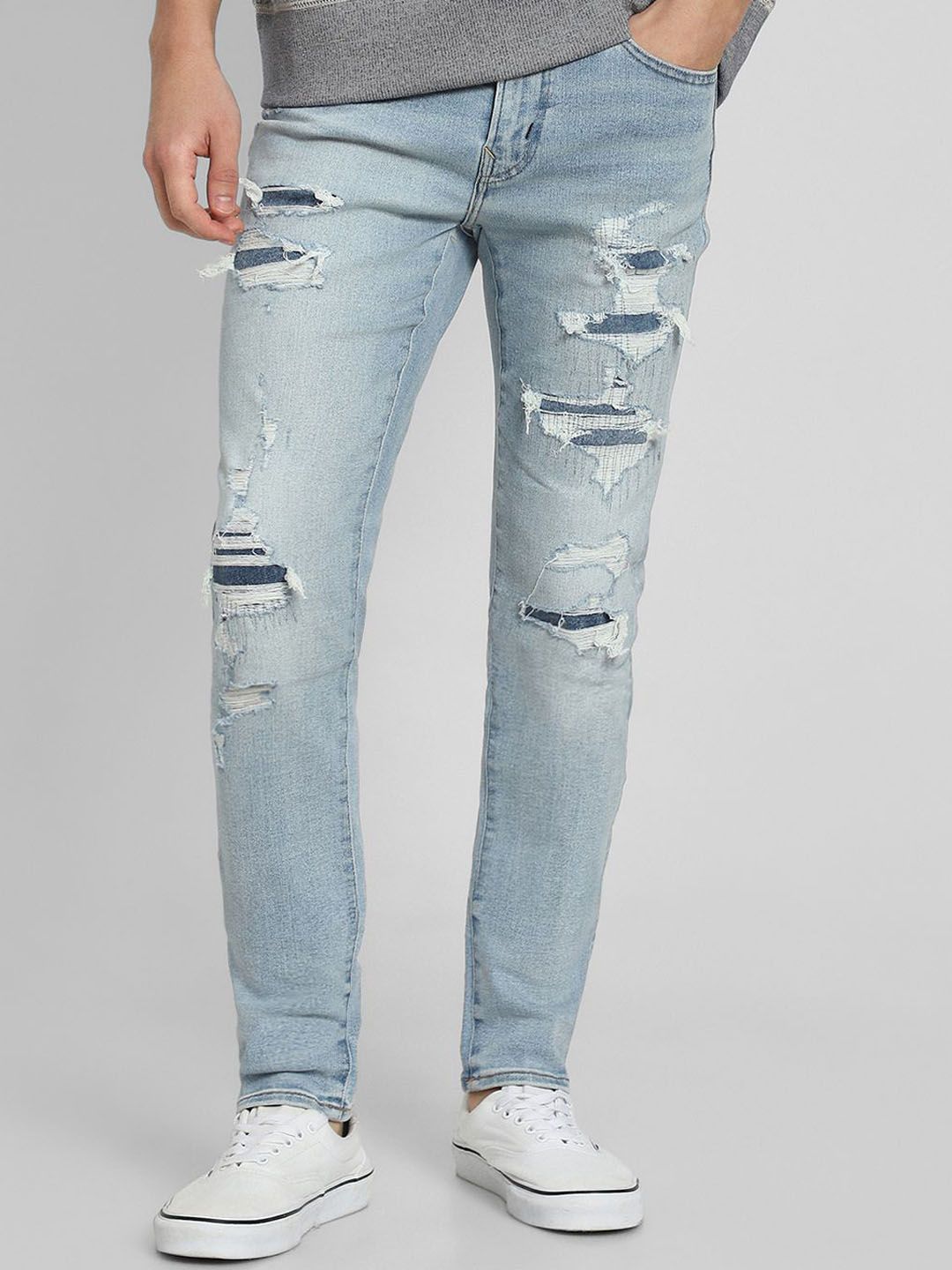 AMERICAN EAGLE OUTFITTERS Men Highly Distressed Heavy Fade Jeans-picture-32