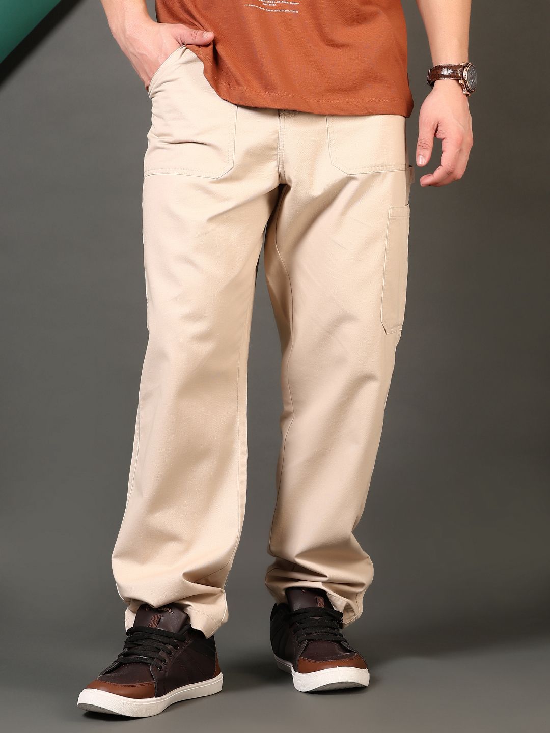 V-Mart Men Cargos Trousers-picture-35