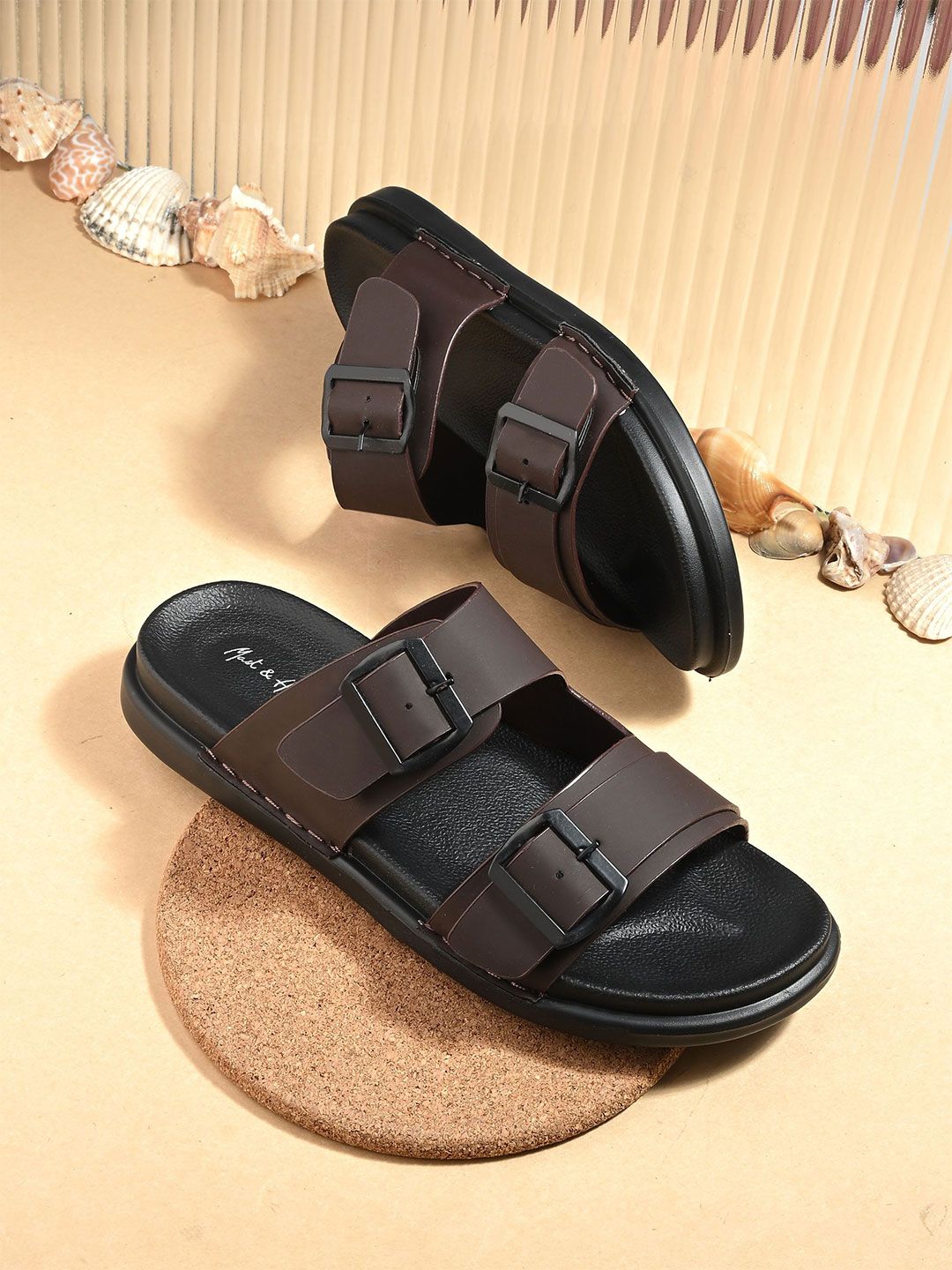 Mast & Harbour Men Comfort Sandals-image-39