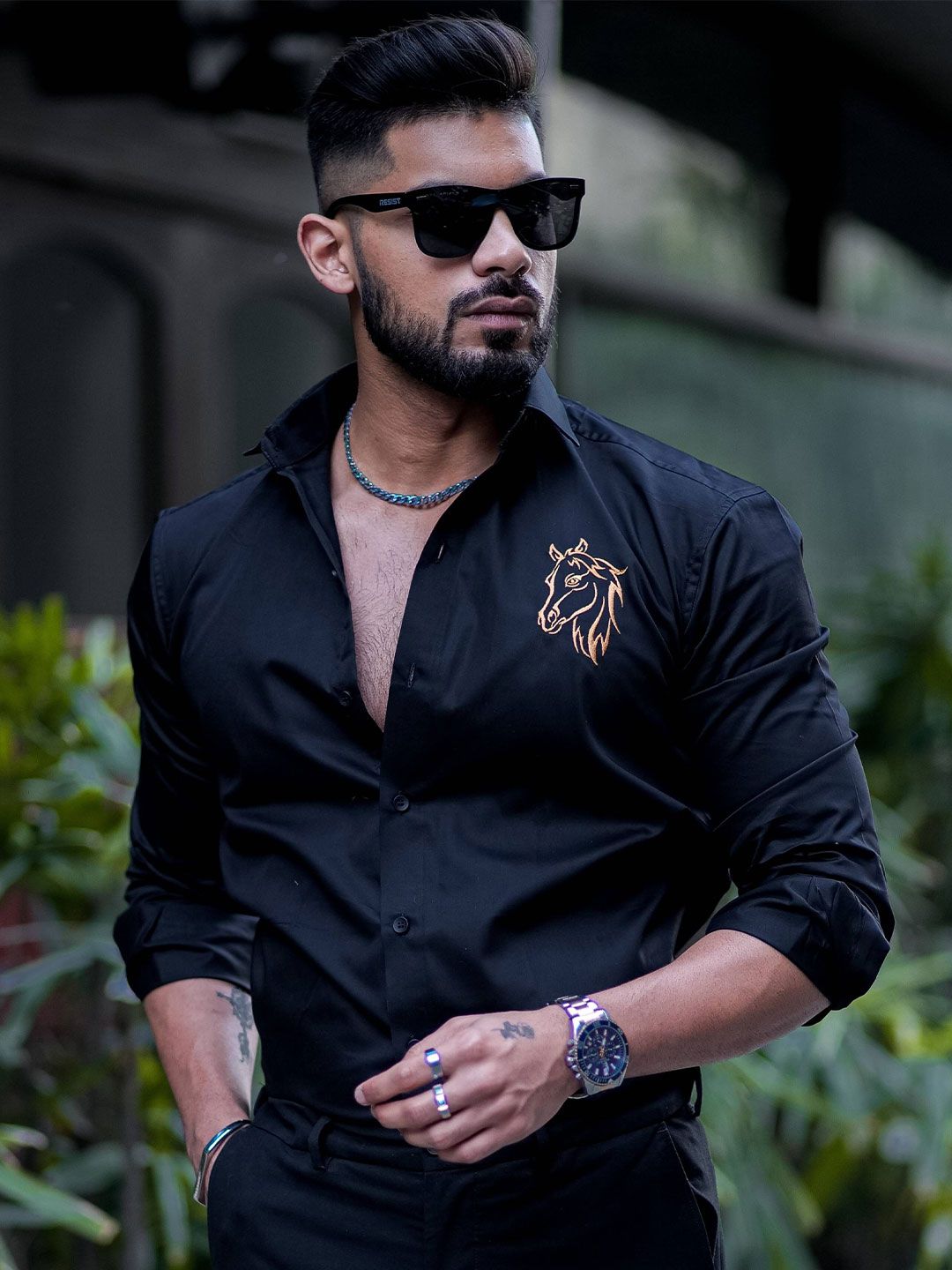 Foomer Men Standard Opaque Casual Shirt-picture-21