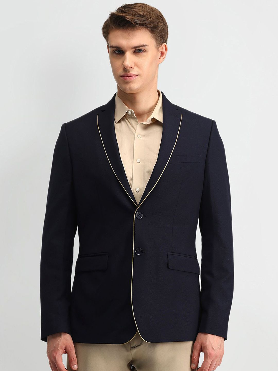 Arrow Slim-Fit Single Breasted Formal Blazer-picture-44