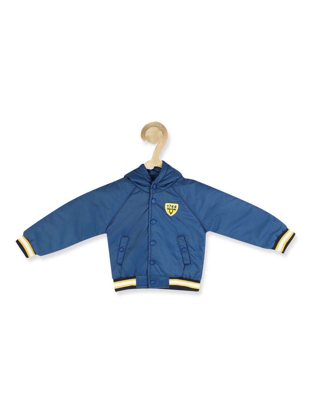 Allen Solly Junior Boys Open Front Jacket with Patchwork-picture-26