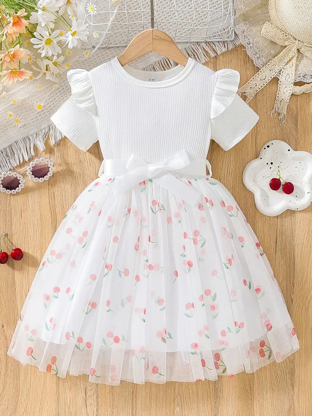 BAESD Floral Fit & Flare Dress-picture-18