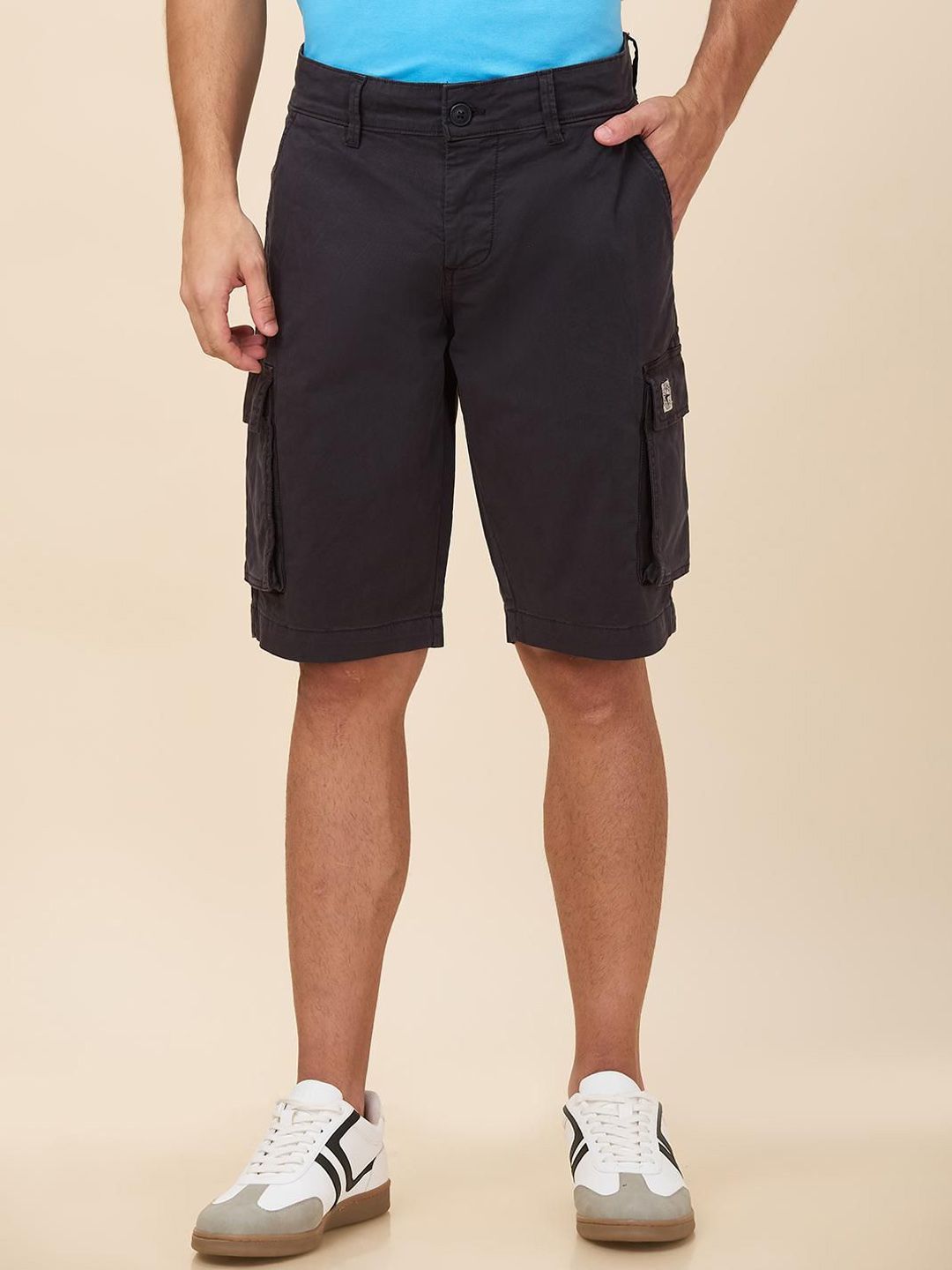 Being Human Men Cargo Shorts-picture-29