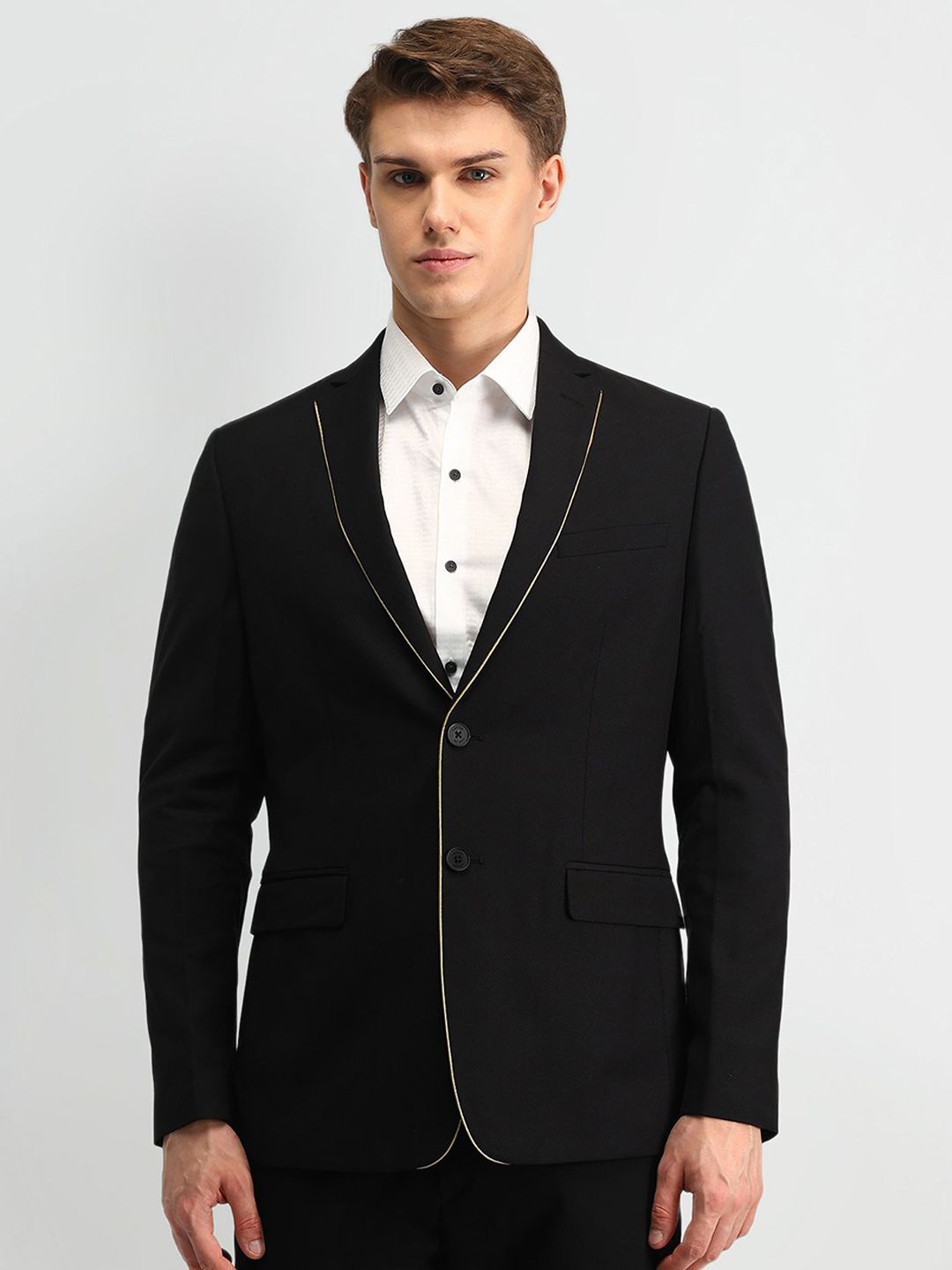 Arrow Slim-Fit Single Breasted Formal Blazer-picture-34
