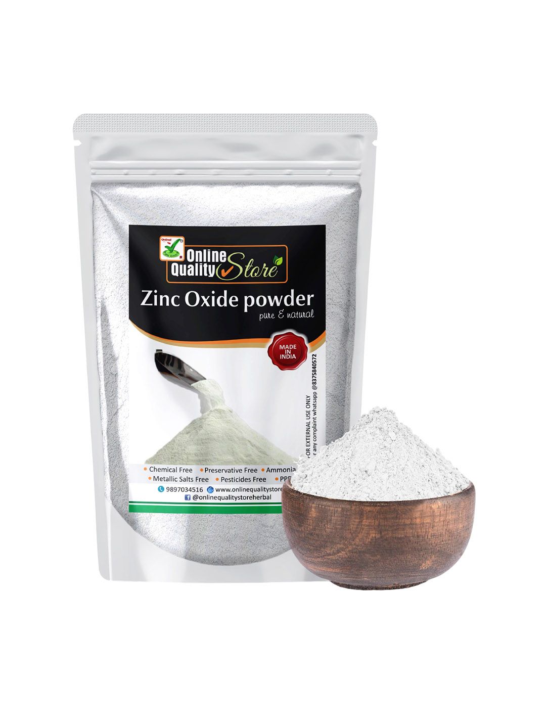 Online Quality Store Zinc Oxide Powder For Face Pack - 250 g-picture-19