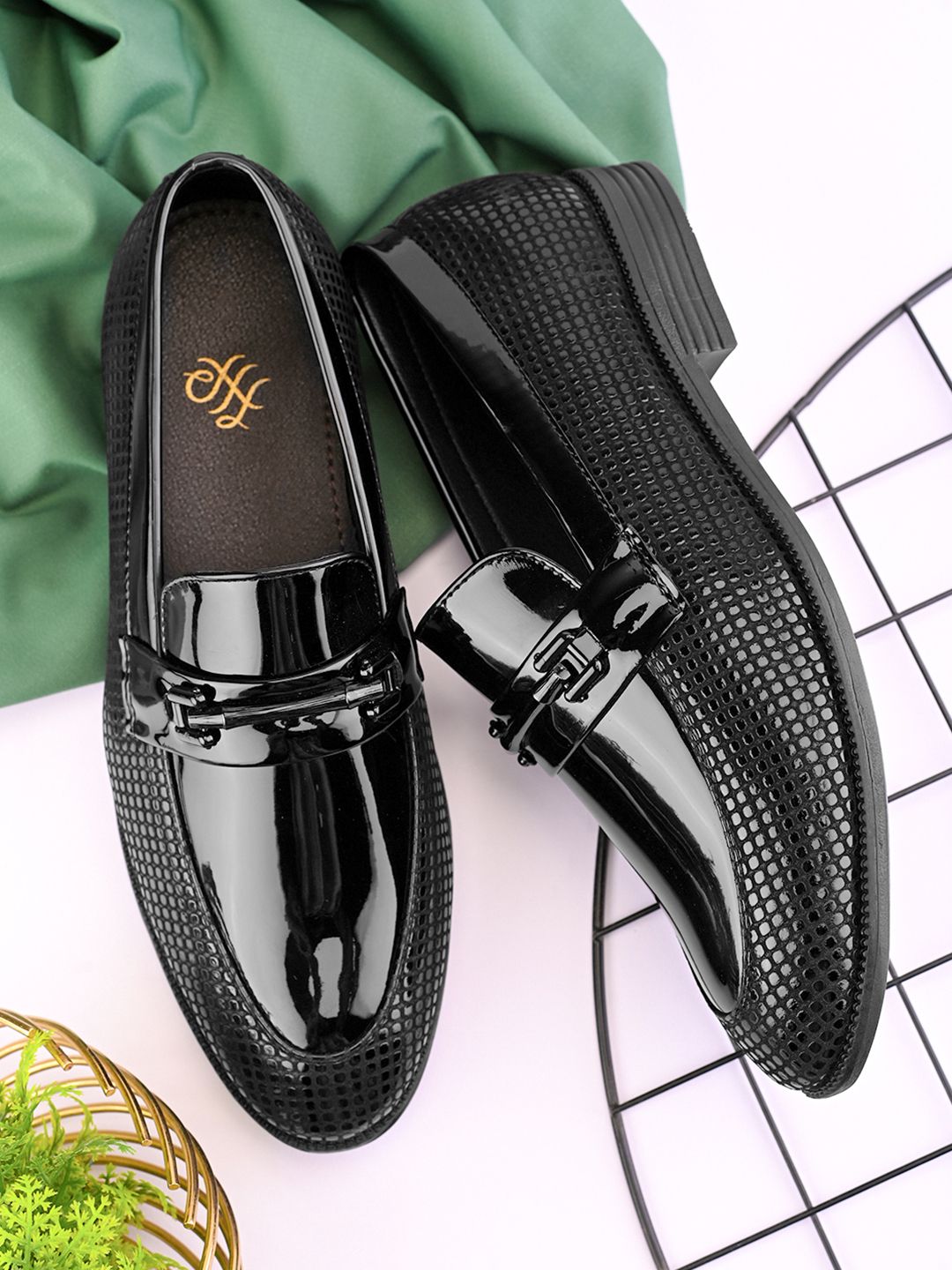House of Pataudi Men Formal Loafers-picture-39