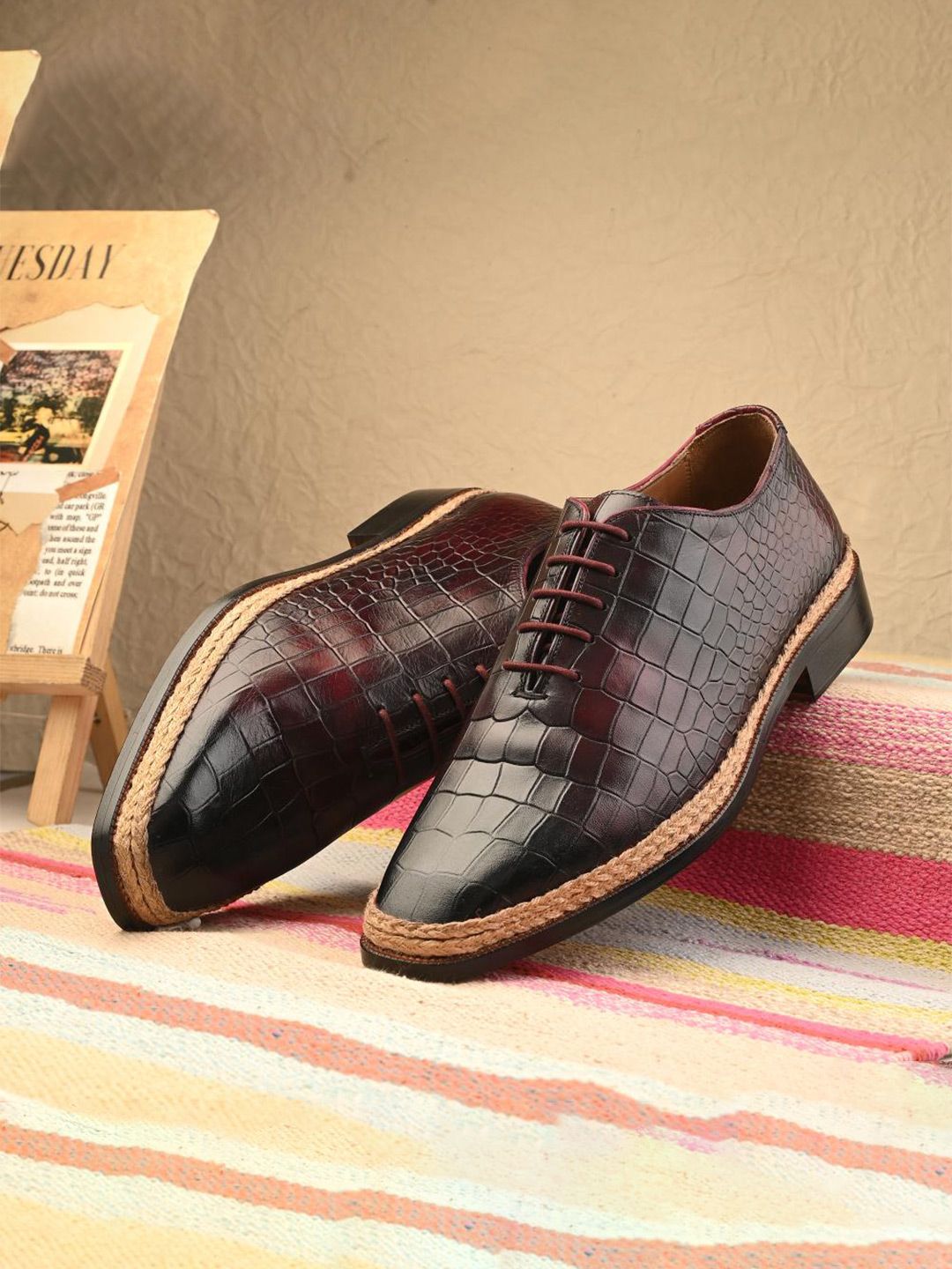 MILLE DOLLARI Men Leather Formal Oxfords-picture-13