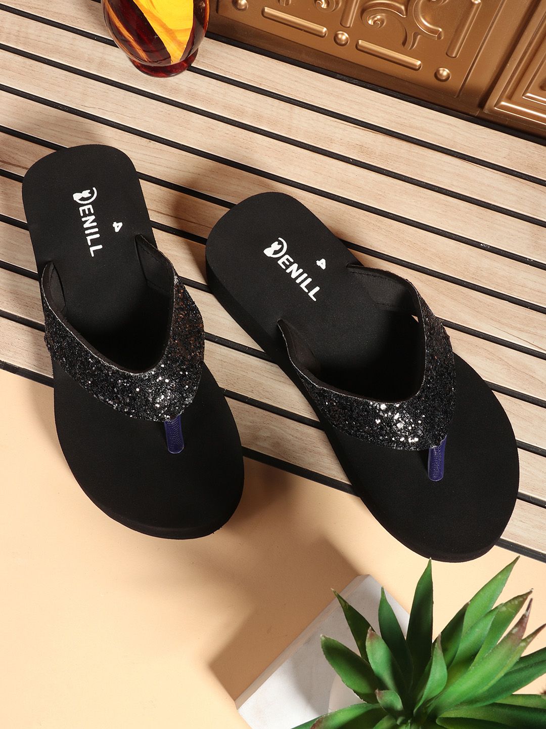 Denill Women Open Toe Flats-image-41