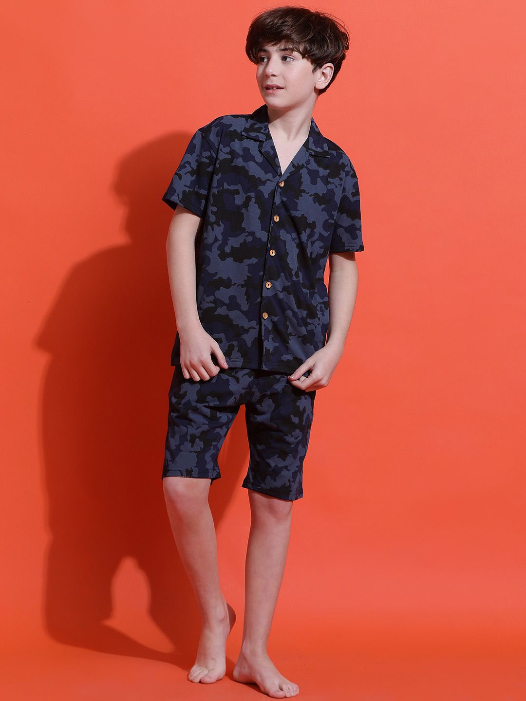 Lil Tomatoes Boys Printed Night suit-picture-29