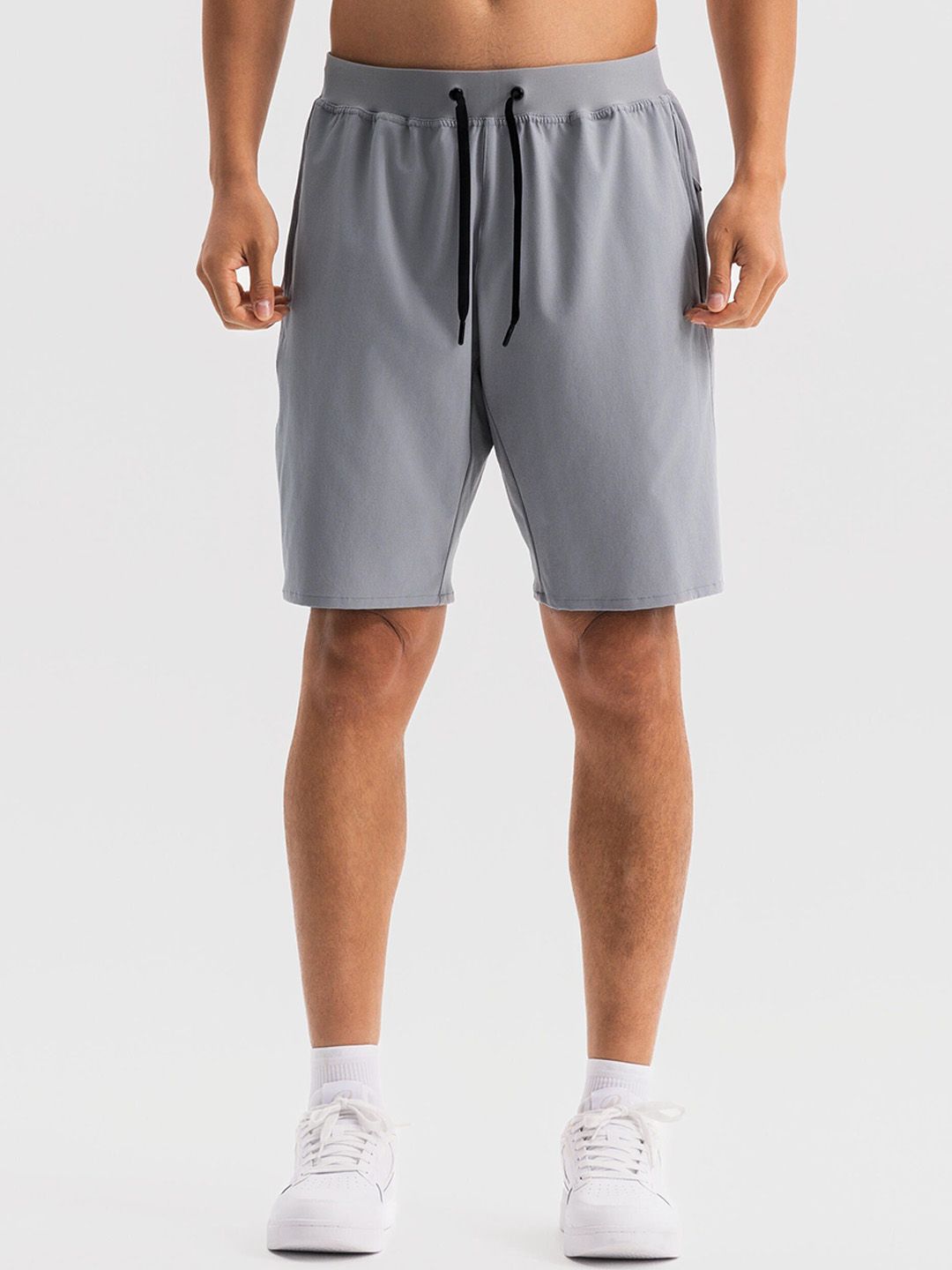 Domyos By Decathlon Men Solid Low-Rise Sports Shorts-picture-39