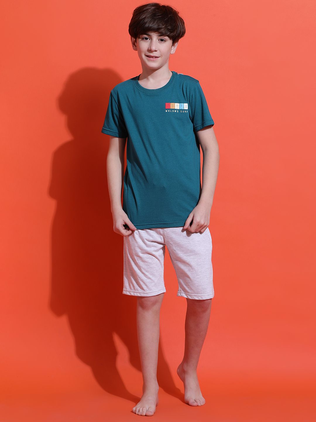 Lil Tomatoes Boys Printed Night suit-picture-13