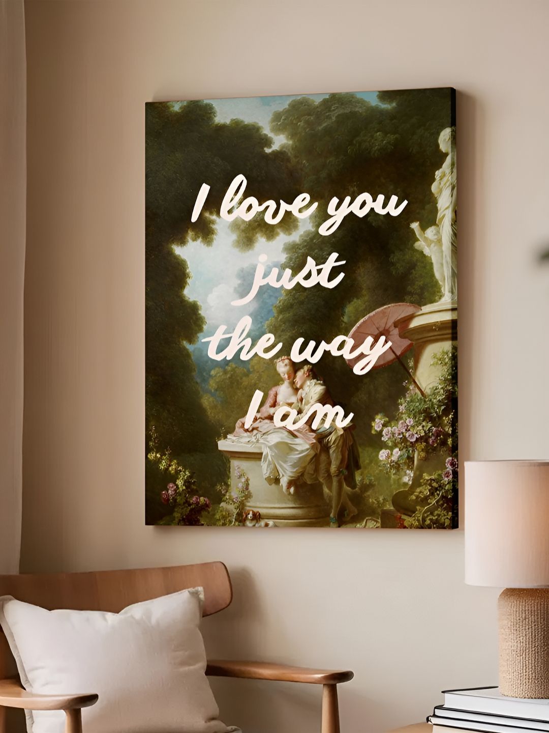 Myntra Elegant Homes Green & White 1 Piece Canvas Other Wall Paintings-picture-15