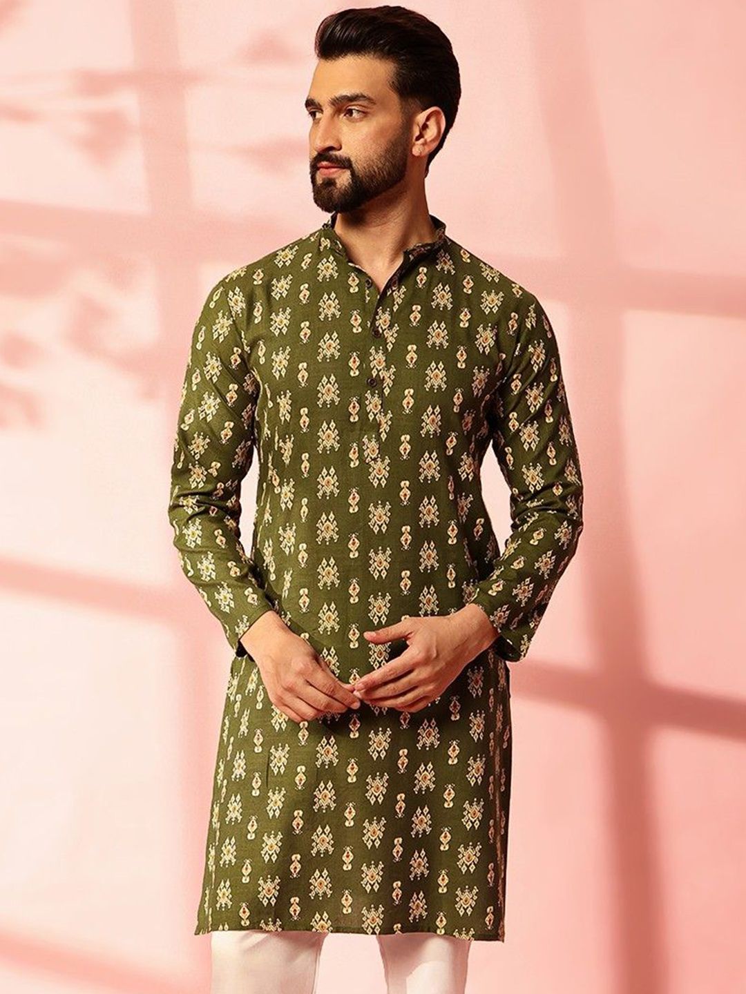 Anouk Men Paisley Printed Kurta-picture-31