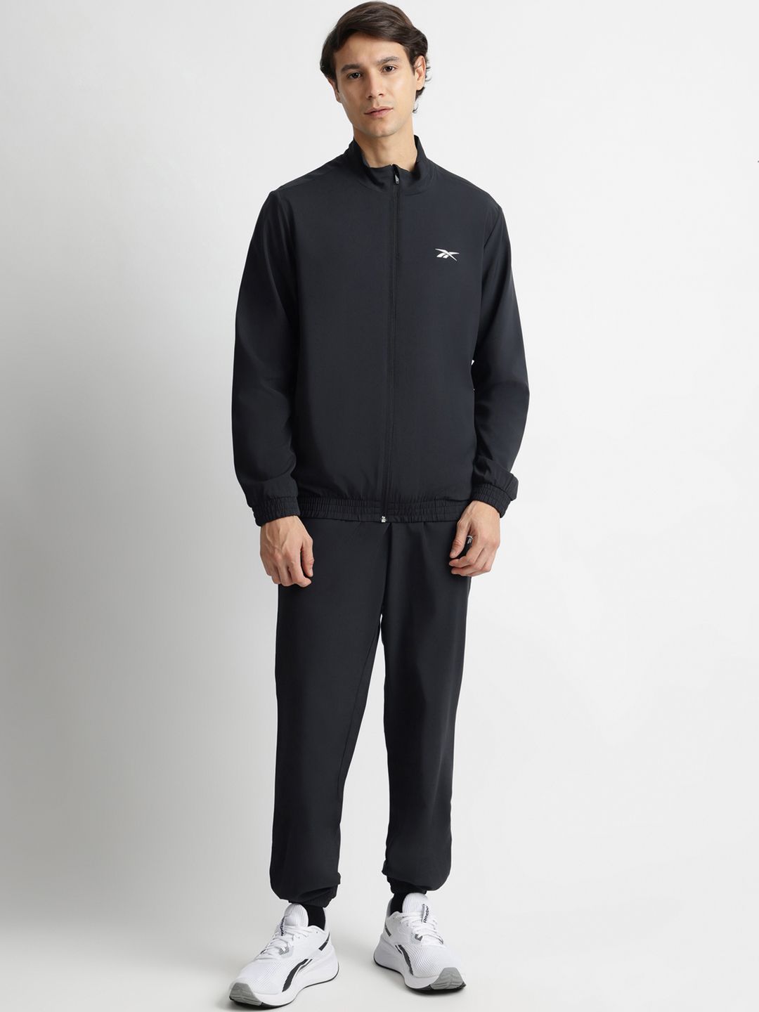 Reebok Brand Logo Printed Long Sleeve Tracksuit-image-16