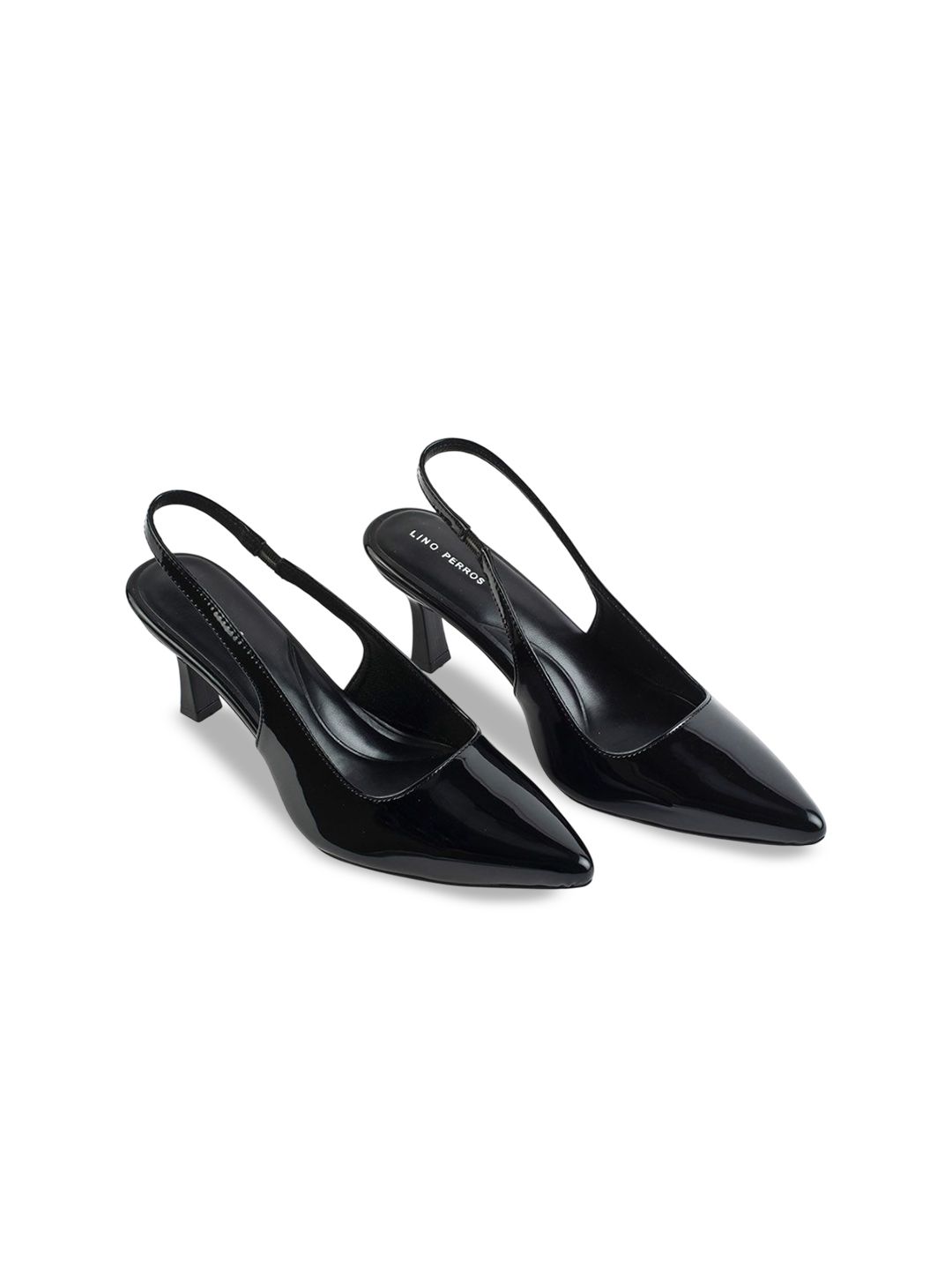 Lino Perros Kitten Pumps with Buckles-image-25