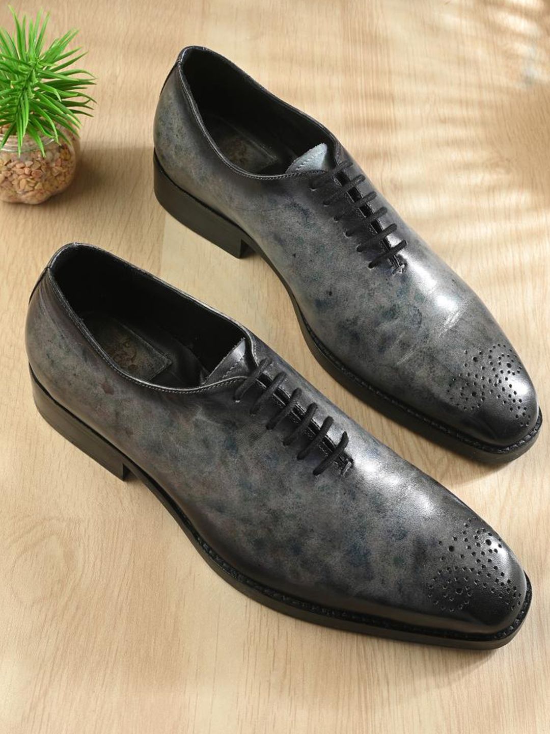 MILLE DOLLARI Men Leather Formal Derbys-picture-17
