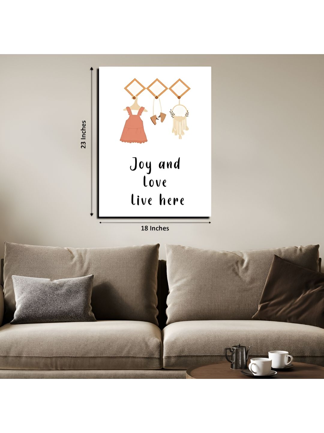 Chalk My Theme White & Black 1 Piece Wood Other Wall Paintings-picture-18