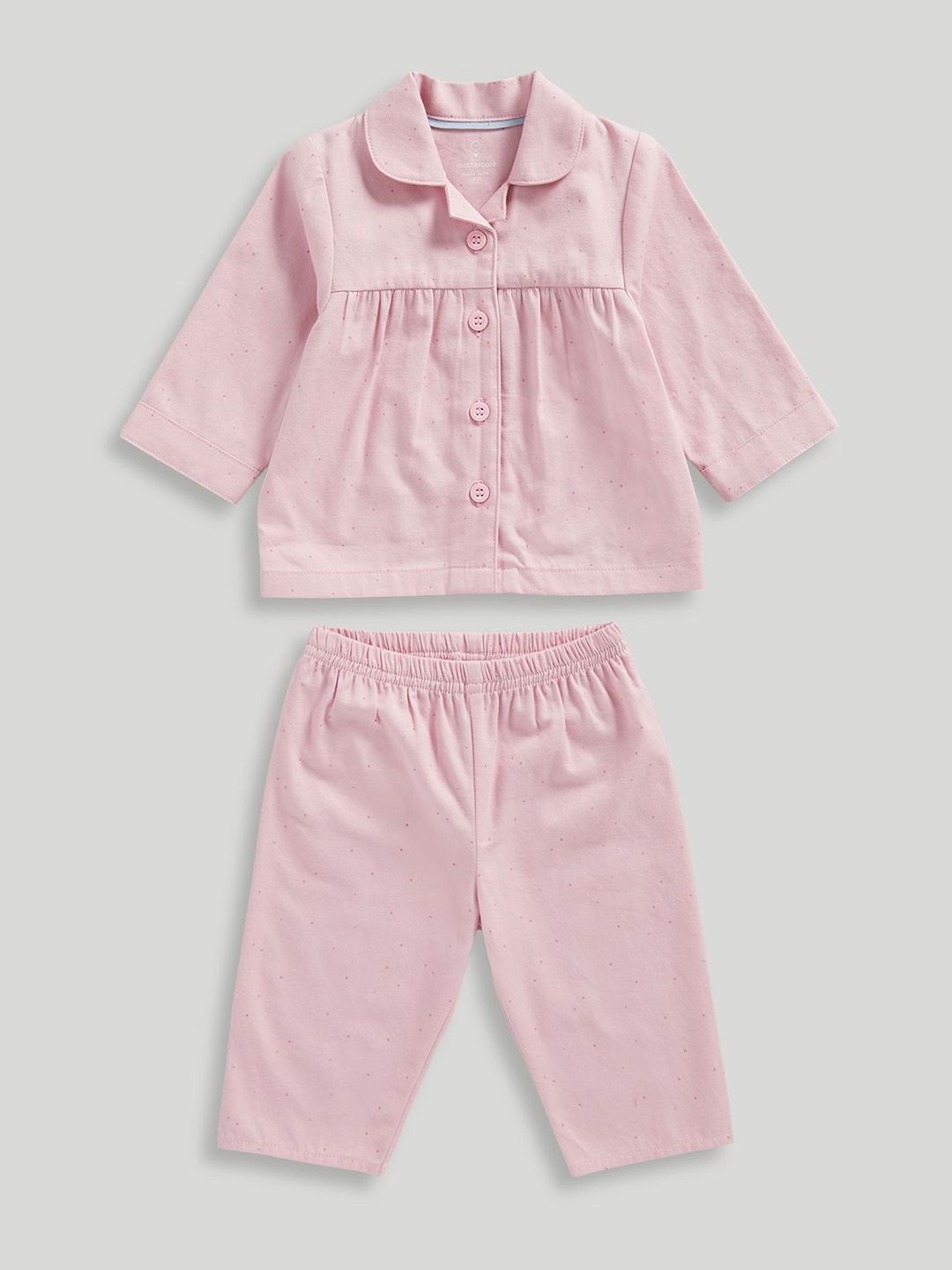 mothercare Girls Printed Shirt with Pyjamas-picture-33