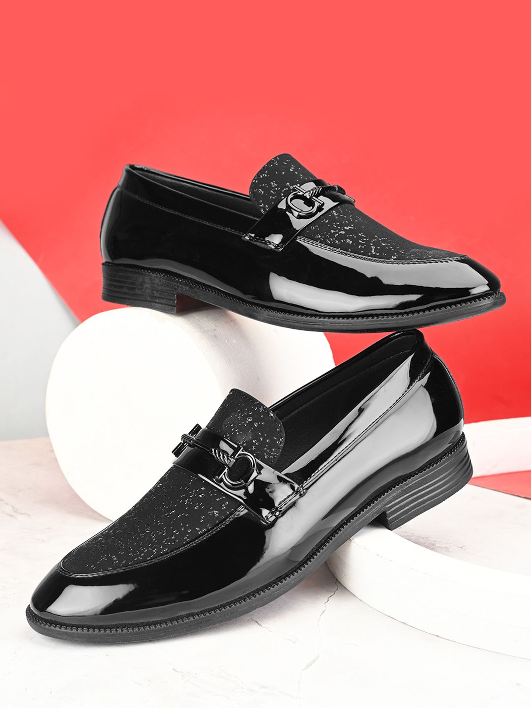 House of Pataudi Men Formal Loafers-picture-10