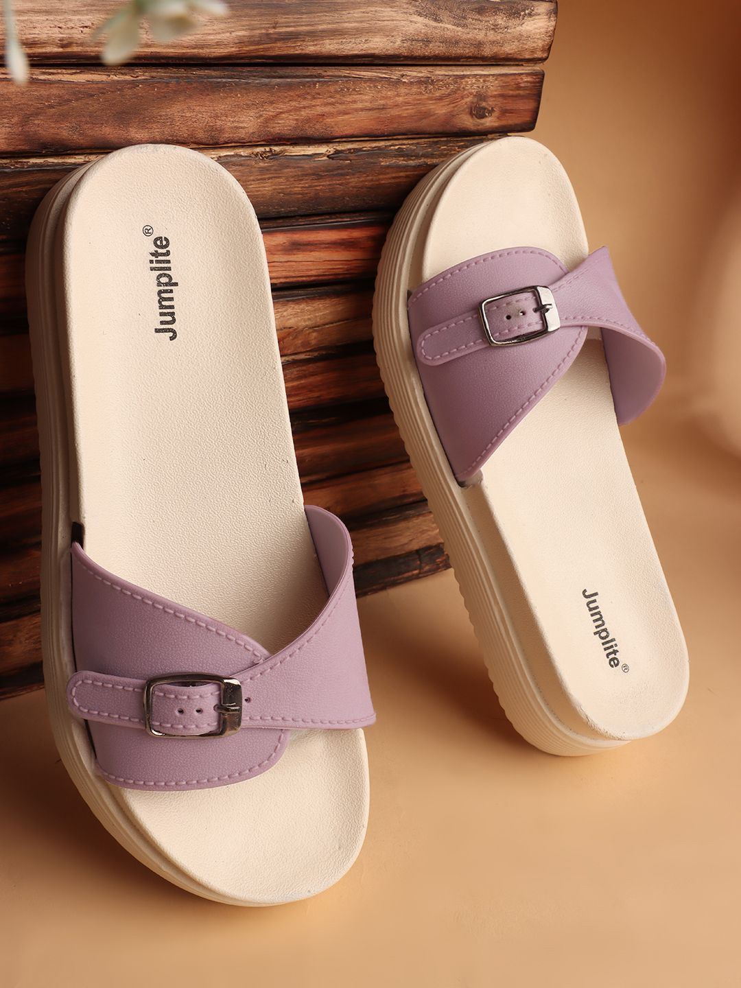 JUMPLITE Women Open Toe Flats-picture-38