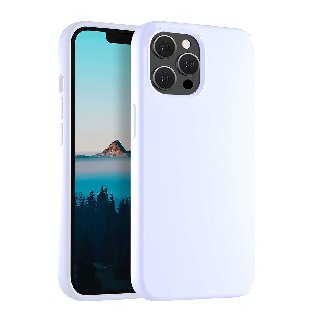 LIRAMARK Solid Printed iPhone 12 Pro Max Back Case Mobile Accessories-picture-37