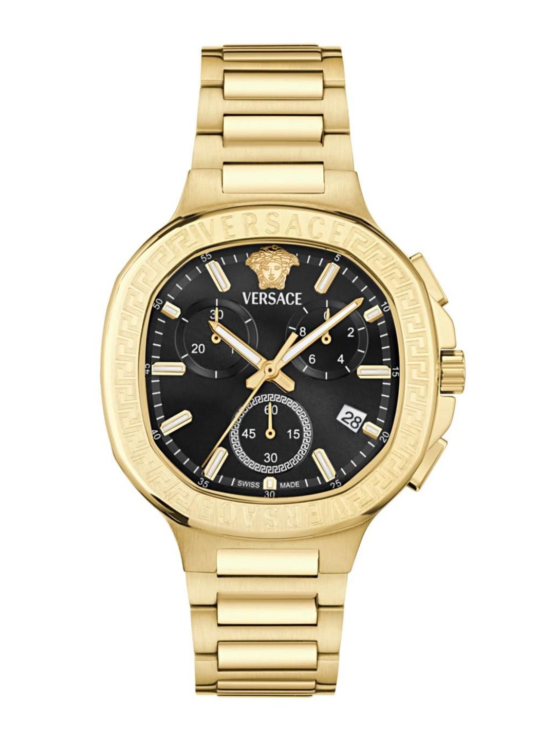 Versace Unisex Brass Dial & Stainless Steel Bracelet Style Straps Analogue Watch VEVCA0724-picture-39