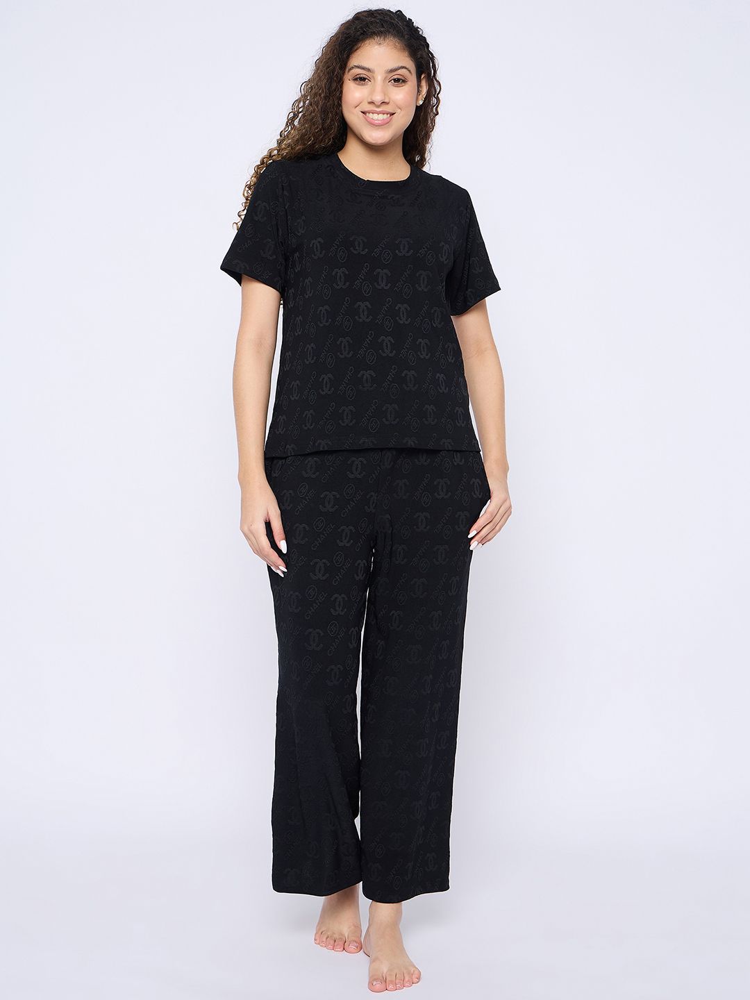 Camey Women Printed Night suit-picture-20