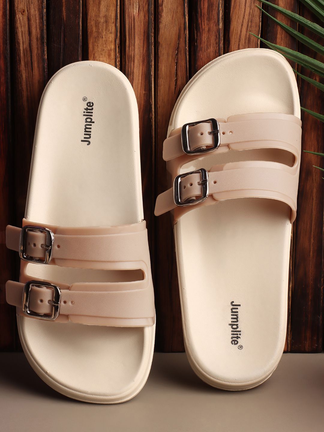 JUMPLITE Women Open Toe Flats-image-29