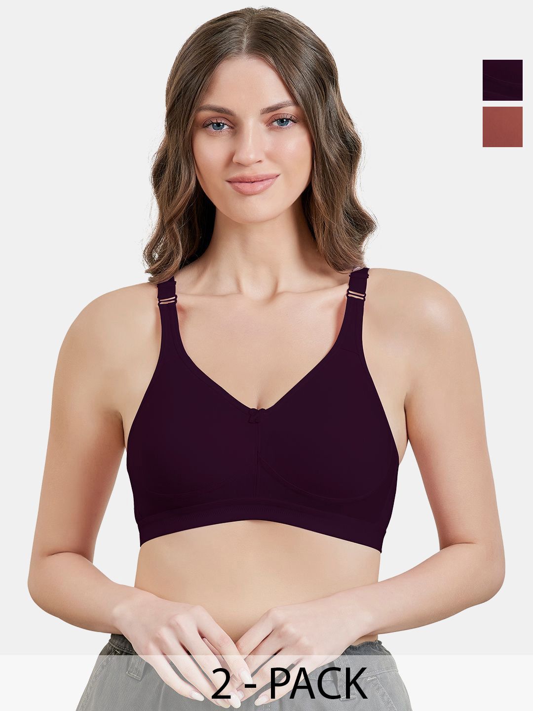MAROON Bra Full Coverage