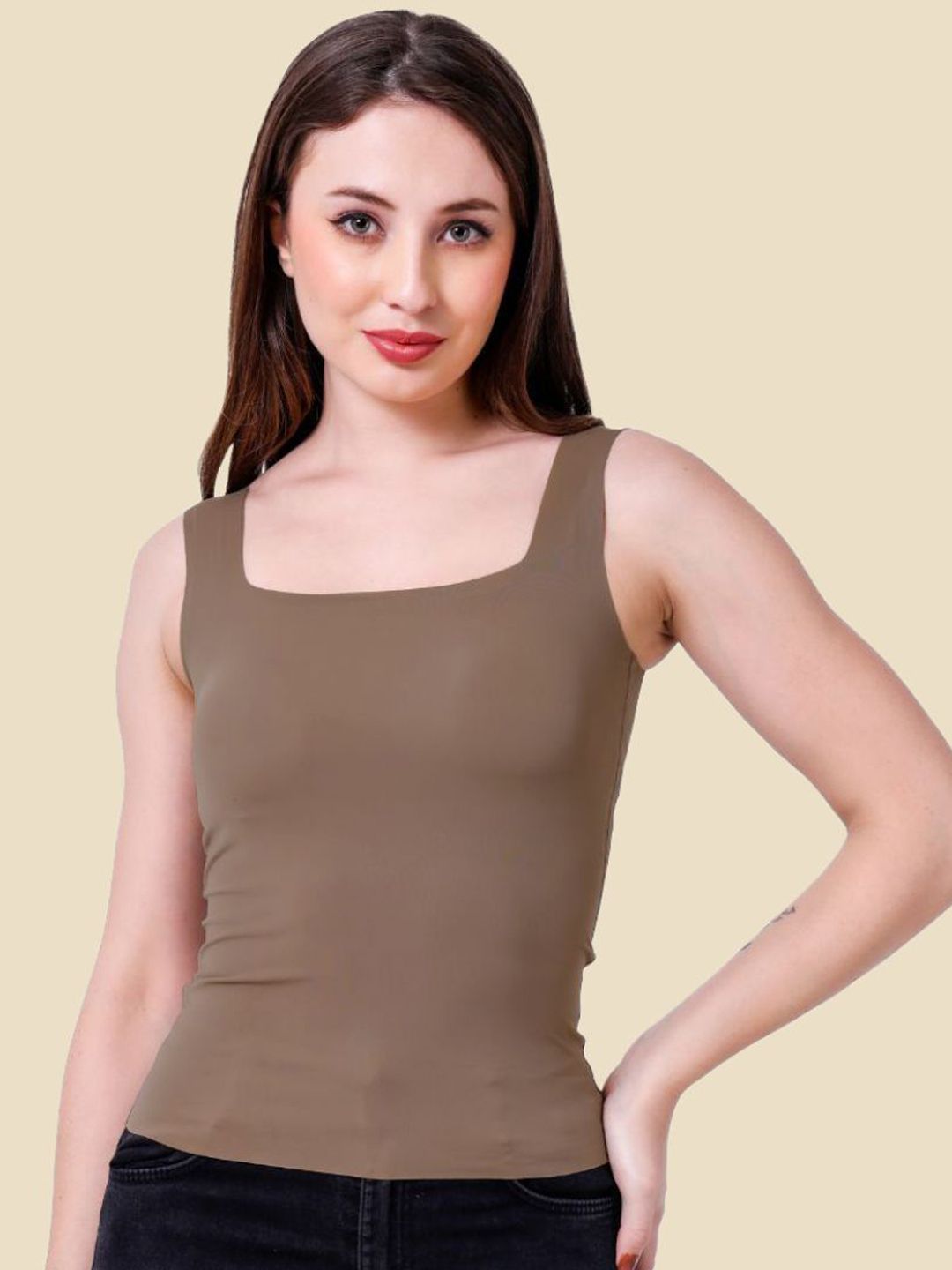 CareDone Shoulder Straps Lightly Padded Camisole