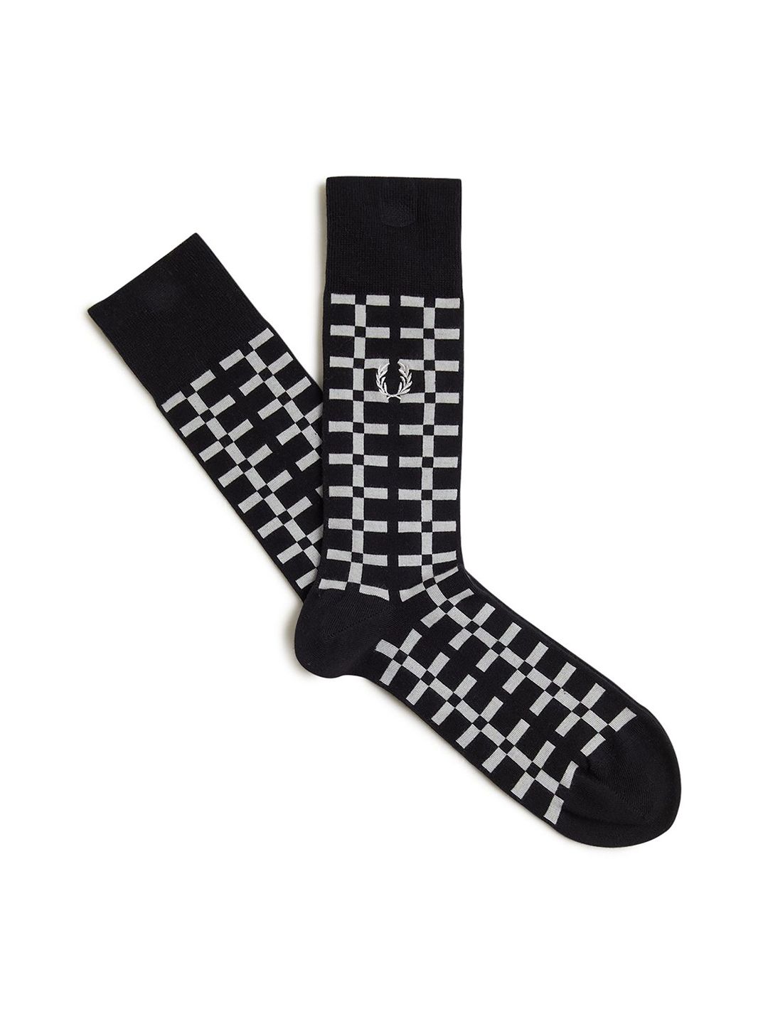 Fred Perry Printed Calf-Length Socks-image-32