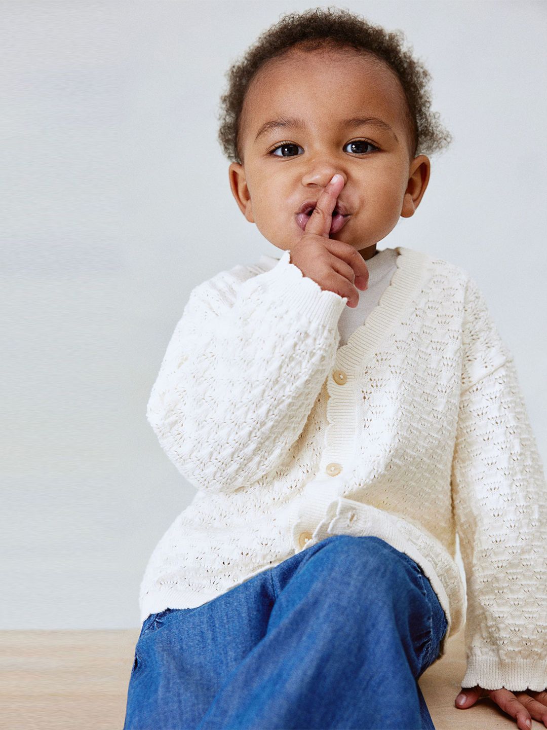 H&M Pointelle-Knit Cotton Cardigan-picture-44