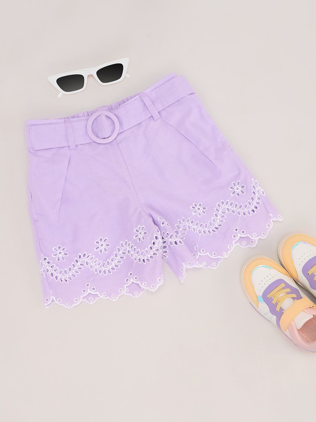 Pantaloons Junior Girls Shorts-picture-43