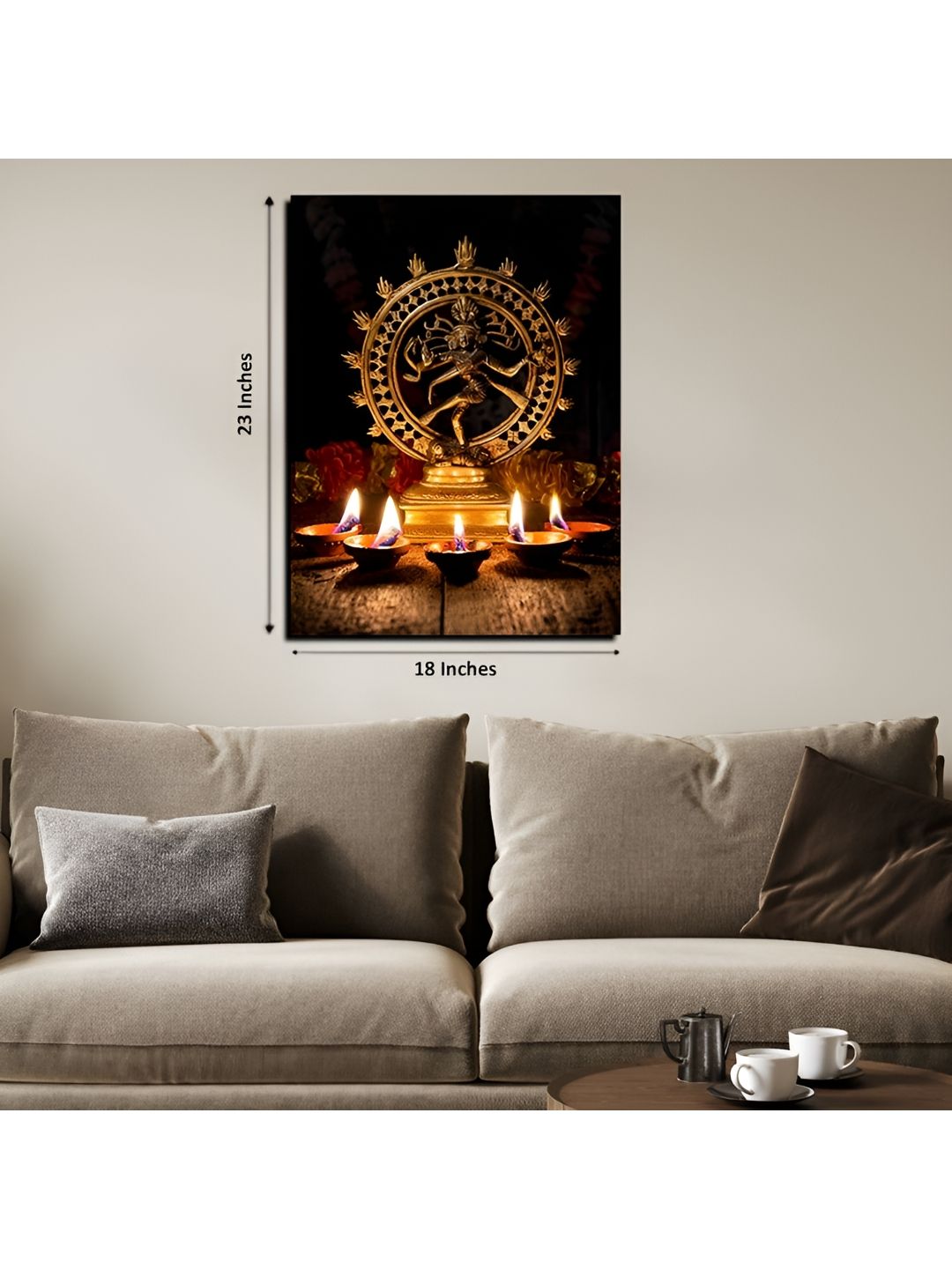 Chalk My Theme Black & Gold-Toned 1 Piece Wood Other Wall Paintings-picture-13