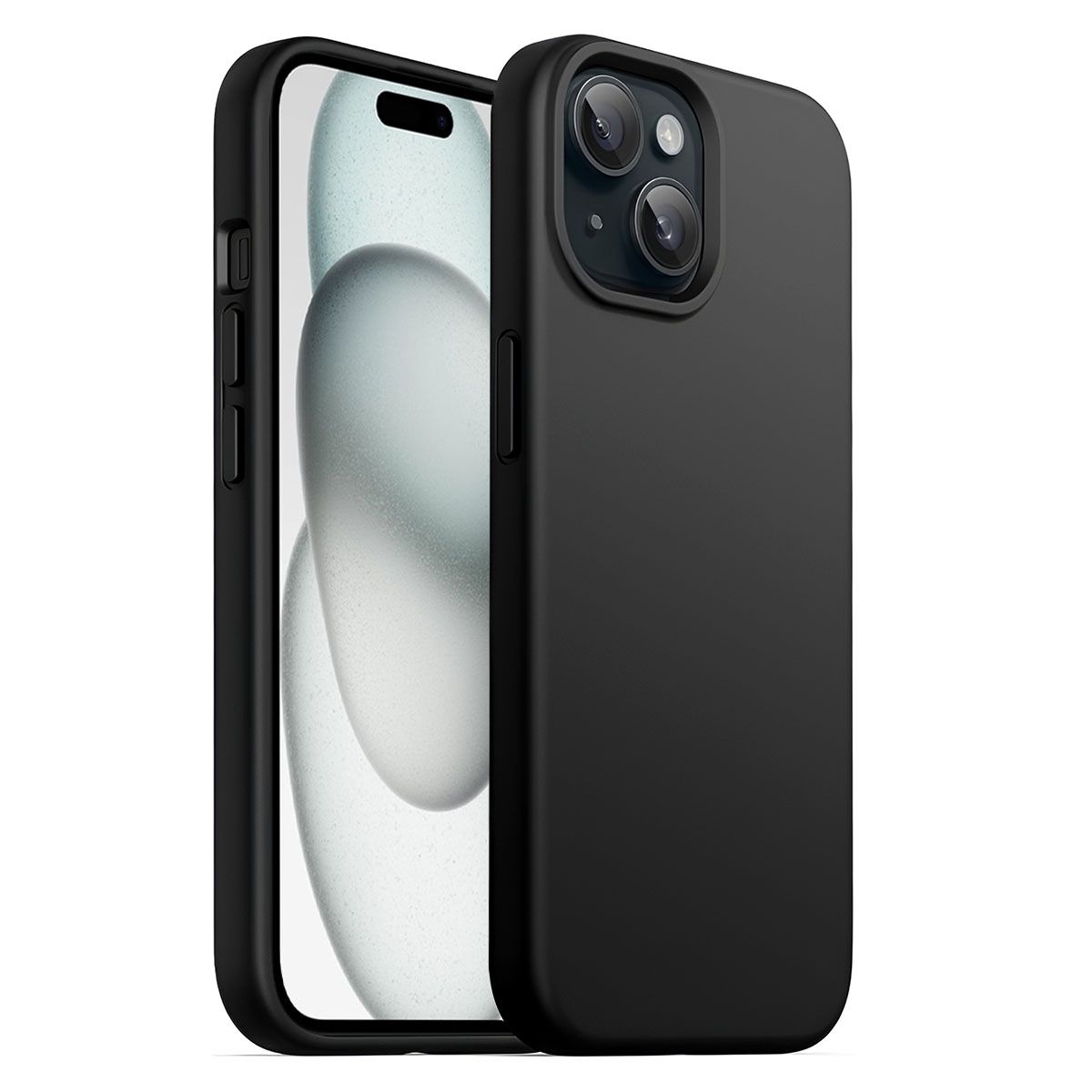 LIRAMARK Solid Printed iPhone 15 Plus Back Case Mobile Accessories-picture-14
