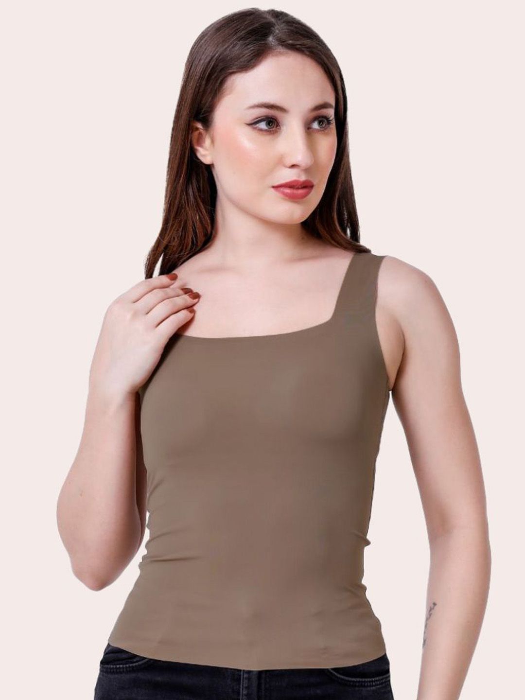 CareDone Shoulder Straps Lightly Padded Camisole