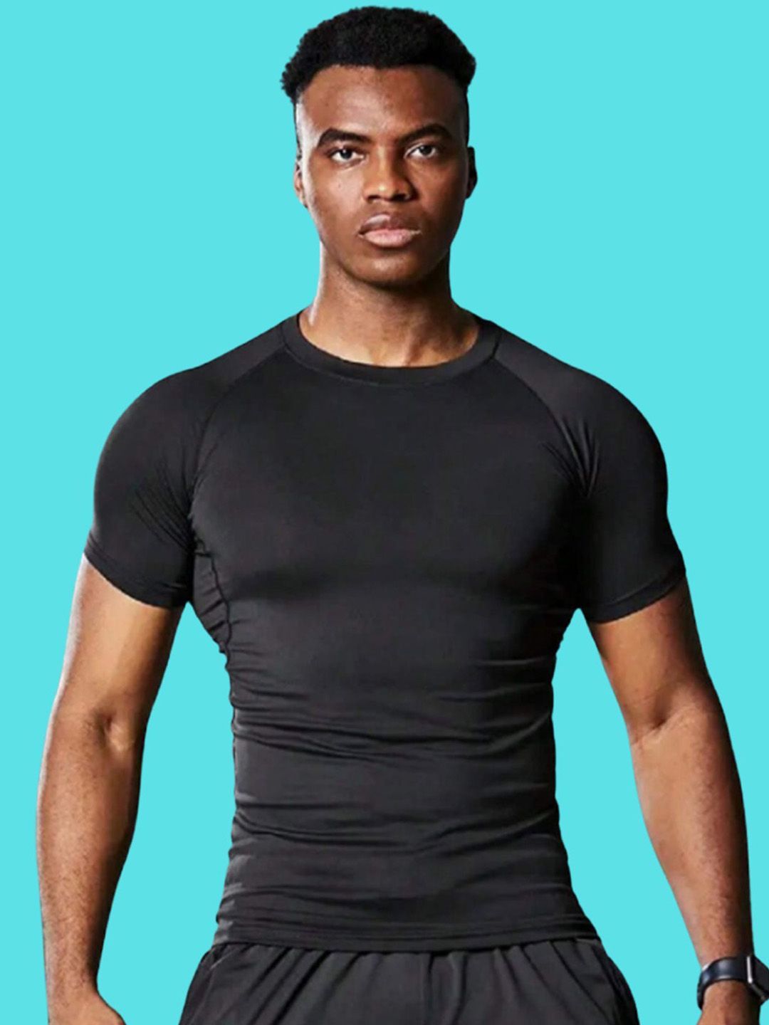 Aqua Holic Round NeckSwimwear T-Shirt-image-11