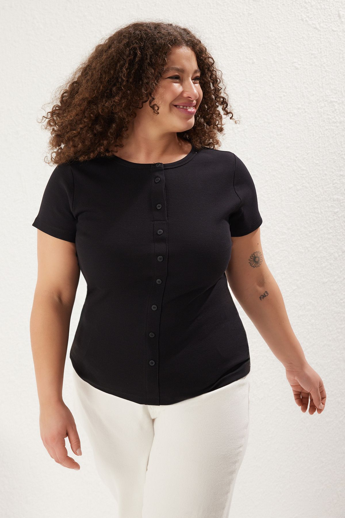Trendyol Cotton Shirt Style Top-picture-32