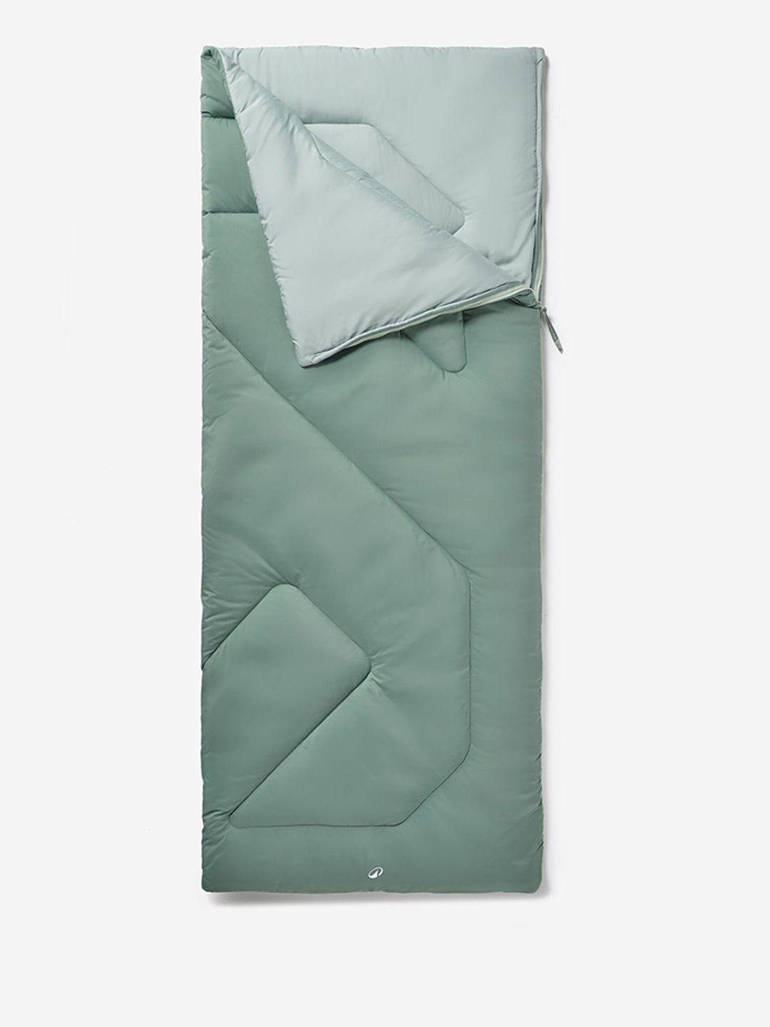 Quechua By Decathlon Green Sleeping Bag With Built In Zip-image-10