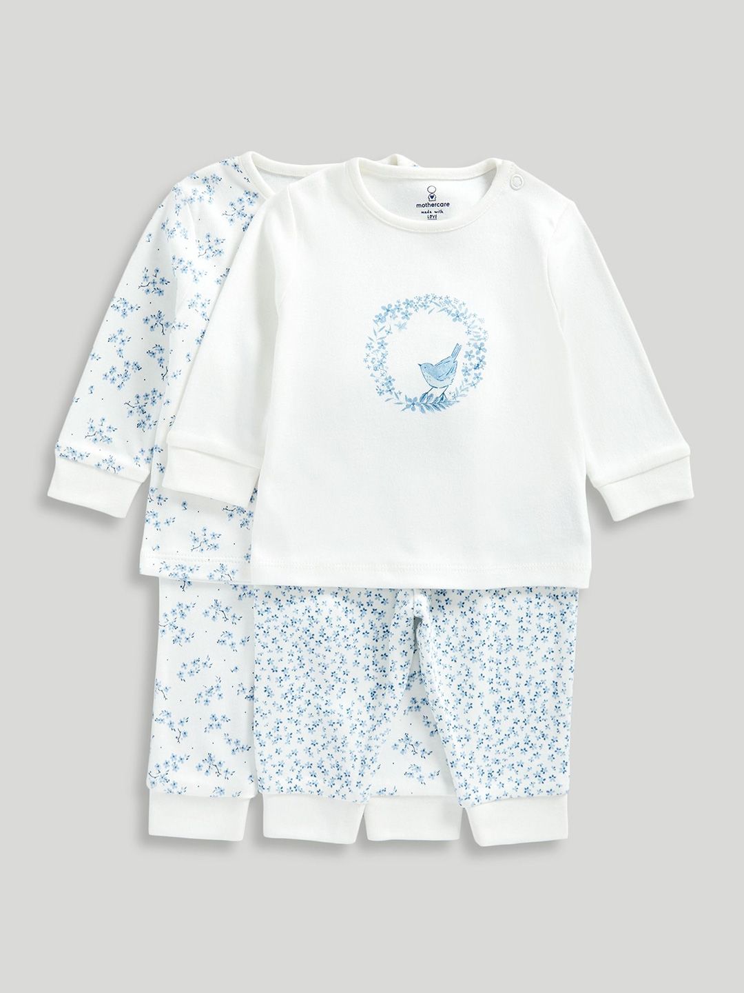 mothercare Girls Printed T-shirt with Pyjamas-picture-23