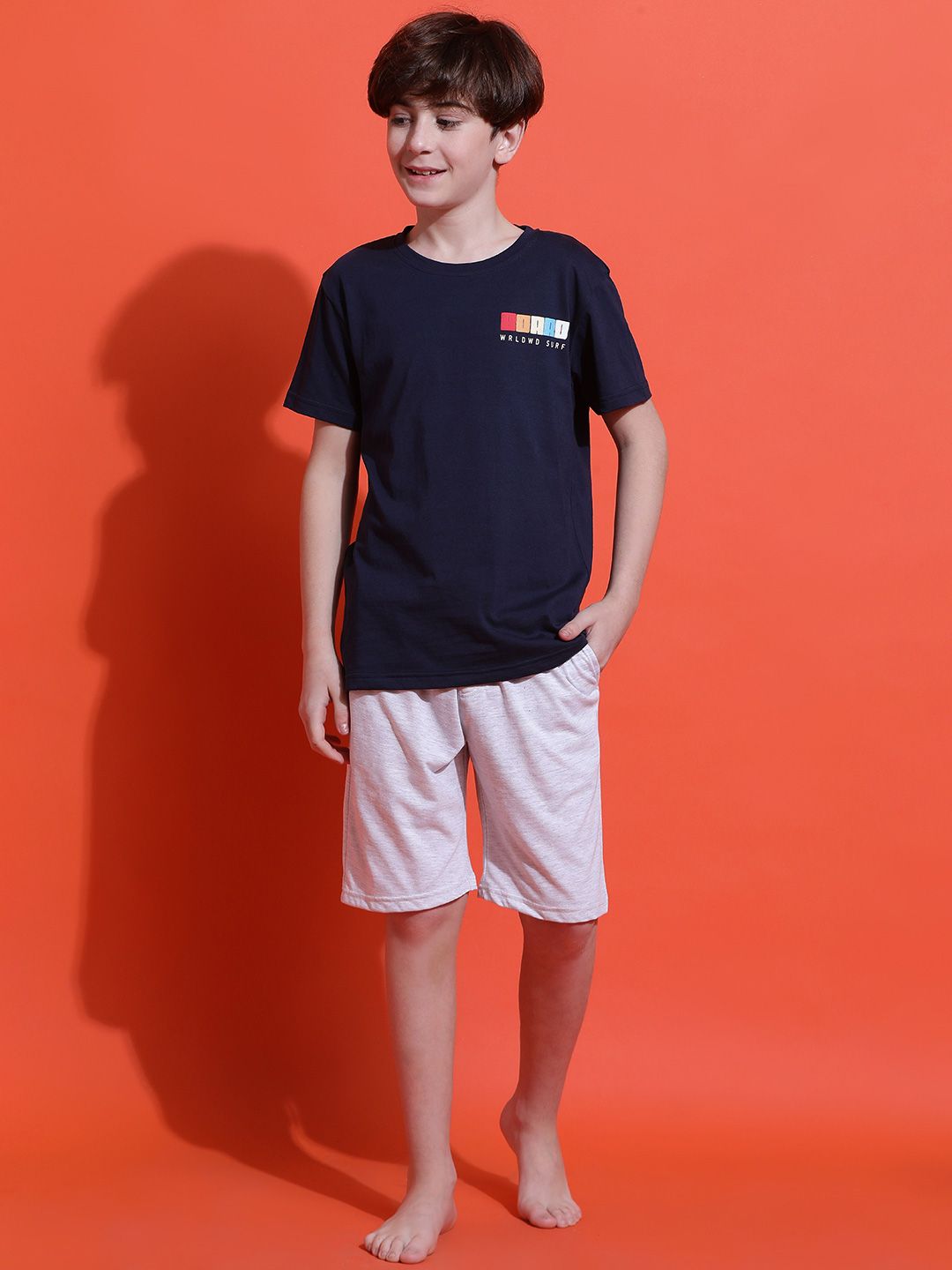 Lil Tomatoes Boys Printed Night suit-picture-26