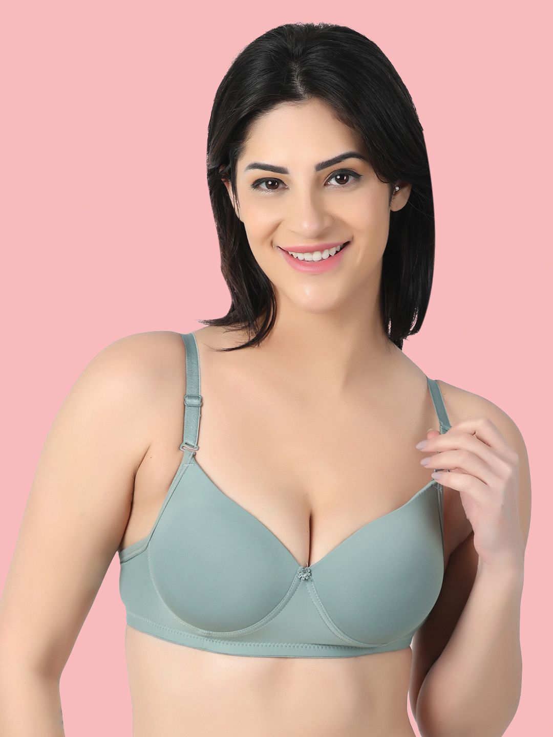 Arc de Shapes Bra Half Coverage Heavily Padded