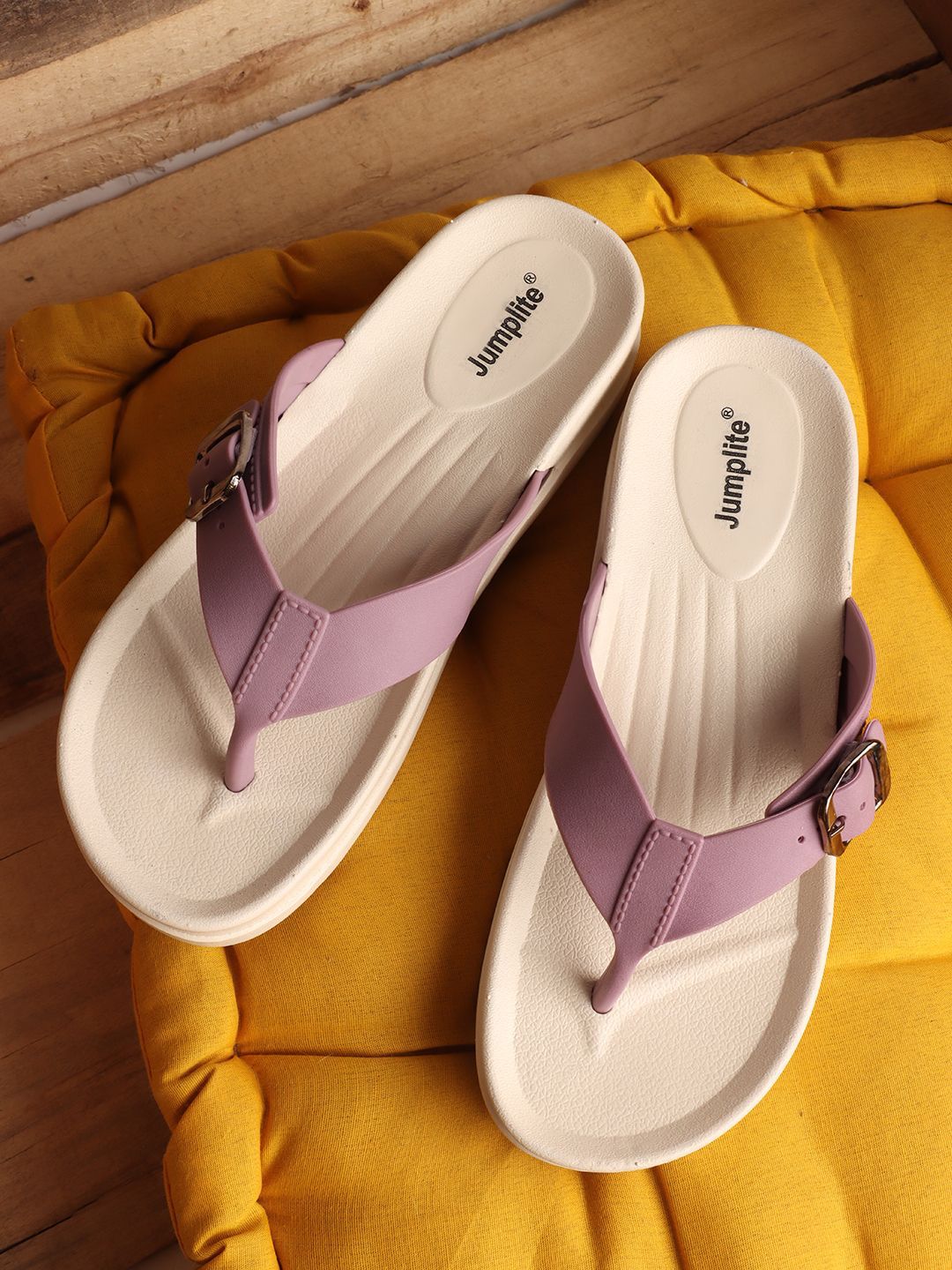 JUMPLITE Women Open Toe Flats-picture-27