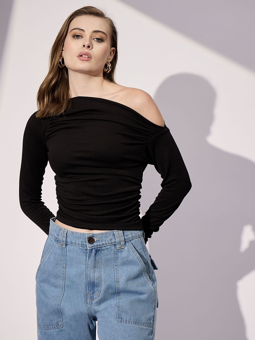 Uptownie Cowl Neck long Top-picture-27