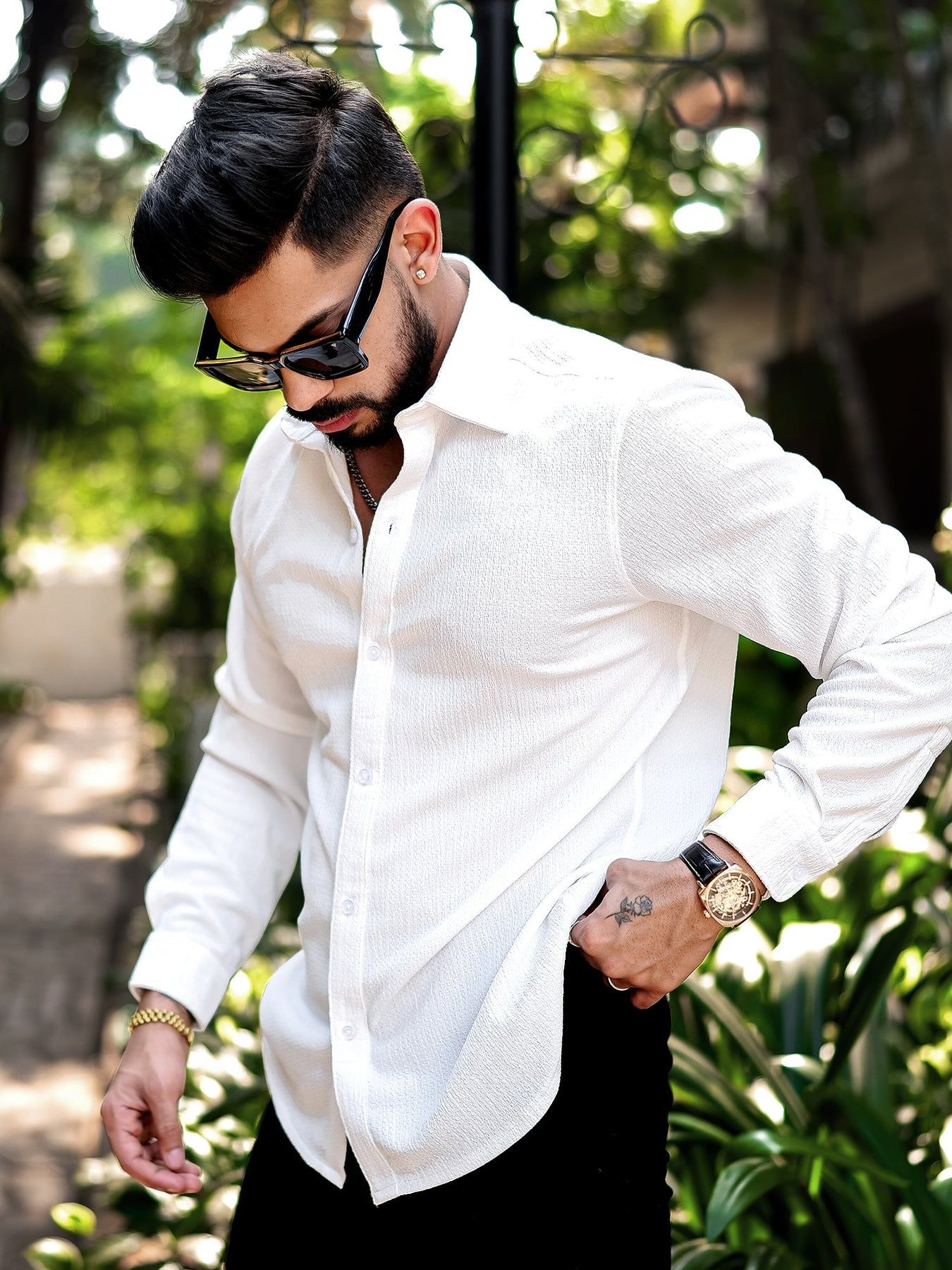 MARMIC FAB Men Comfort Slim Fit Opaque Casual Shirt-picture-37