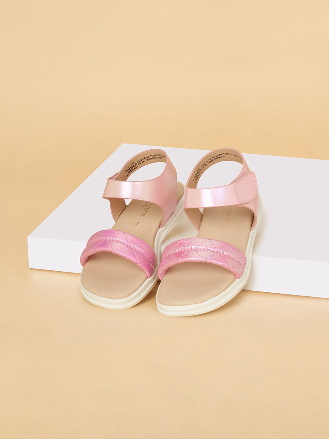 Pantaloons Junior Girls Pink Casual Open Toe Flats