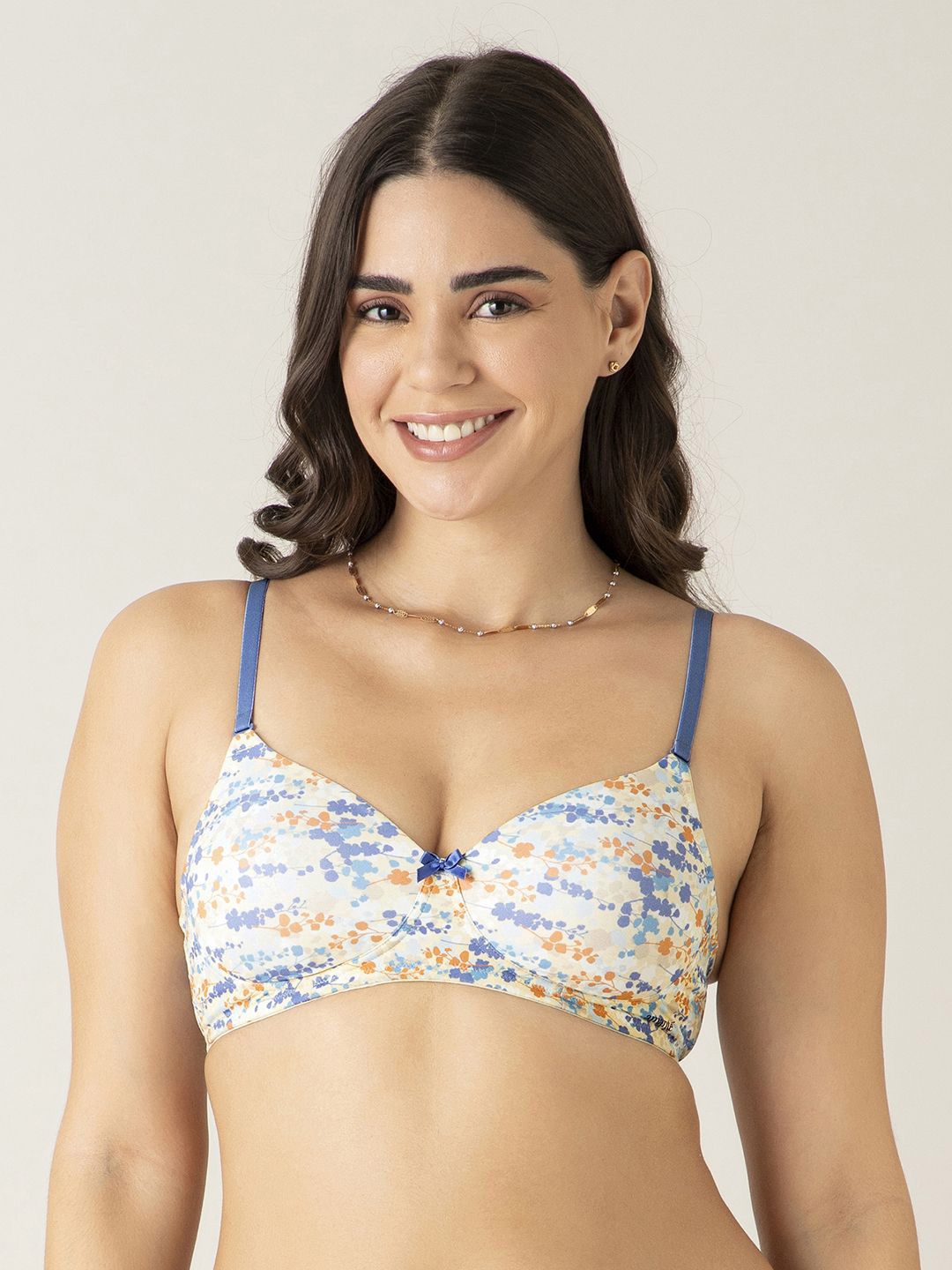 Amante Floral Bra Full Coverage Lightly Padded